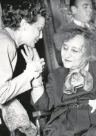 Colette con Édith Piaf