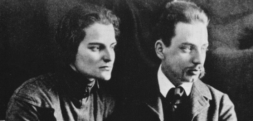 Lou con Rainer María Rilke